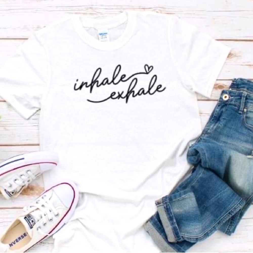 Inhale exhale t shirt
